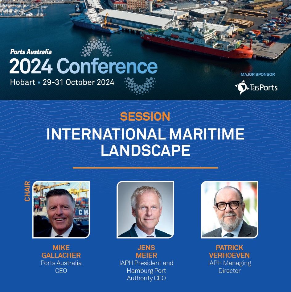#SessionSpotlight: Navigating the International Maritime Landscape🌍

How are port leaders of the world tackling modern challenges? Join us on 29-31 October as we delve into the maritime sector's future with <a href="/WPSP_IAPH/">International Association of Ports & Harbors</a> leaders.

👉 Explore the program: lnkd.in/gKAjkq3K