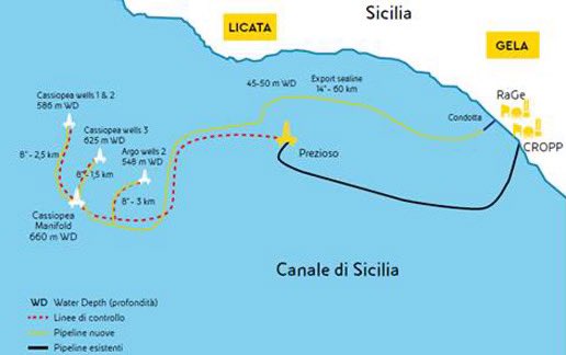 UltimaGenerazi1's tweet image. #Eni avvia l’estrazione di metano nel canale di Sicilia. Dice che il progetto rispetterà l’ambiente perché verranno posizionati dei pannelli in prossimità del giacimento. Le famose trivellazioni sostenibili. No al #fossile.
La #Sicilia senza acqua ridotta alla canna del gas.