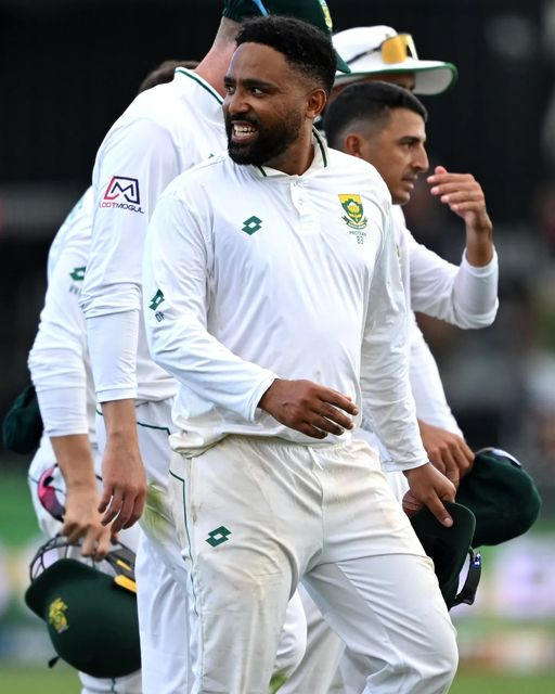 Great to see <a href="/SACSOldBoys/">SACS Old Boys Union</a> DANE PIEDT back in the <a href="/ProteasMenCSA/">Proteas Men</a> team and performing so well. <a href="/SACSHIGH/">SACS</a>