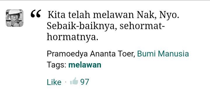 literarybase's tweet photo. /lt Bumi Manusia - Pramoedya Ananta Toer ⚠️ 

Dialog yang akan selalu relevan sampai kapanpun.

https://t.co/cQAEqNHG1V