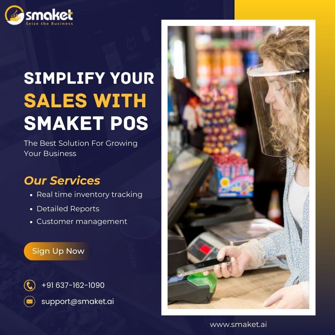 SmaketSolutions's tweet photo. Simplify Your Sales with Our Innovative POS System!
No more manual errors or lost sales! Our POS solution ensures smooth transactions and happy customers.
(1/2)
#Retail #Innovation #POS #SalesSimplified #Free #Software #Solution #Trending https://t.co/AiMeQ6EKiY