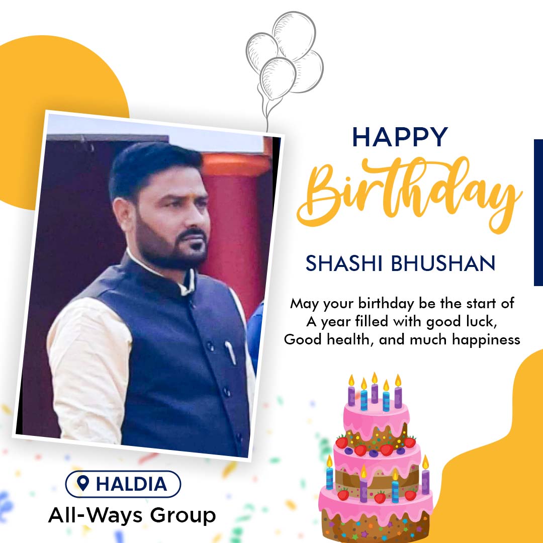 ways_india's tweet photo. May this year be your best one yet! Happy Birthday, Shashi Bhushan! Sending you all the love and positive vibes your way. ✨🎂🎁

#happybirthday #happybirthdaytoyou #happy_birthday #happybirthdaycake #birthday #celebration #birthdaycelebration #birthdayfun #mybirthday https://t.co/7PHraZPiZ4