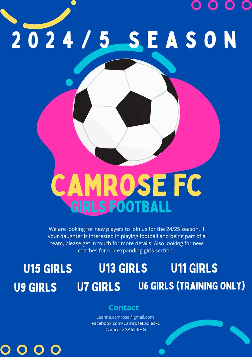 We need more players to boost our squads, particularly U13 (years 7&amp;8) &amp; U9 (years 3&amp;4). Come join us!