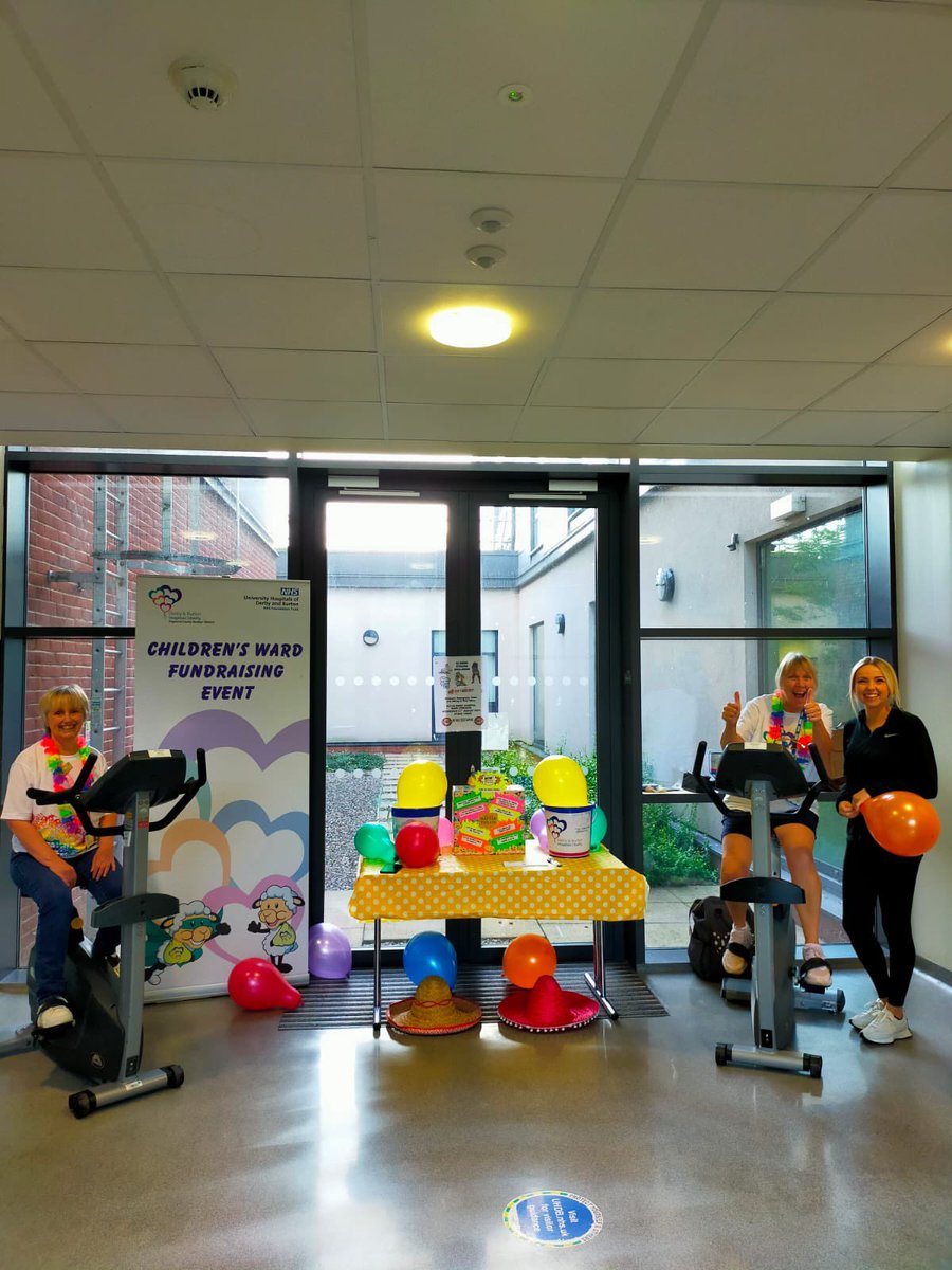 mellish_jenna's tweet photo. And we’re off 🚴‍♀️🚴‍♀️🚴‍♀️ please come and support the CED fundraiser @UHDBChildrens @hospitalcharity @UHDBChildrensED @UHDBTrust https://t.co/XK9VCz4kXy