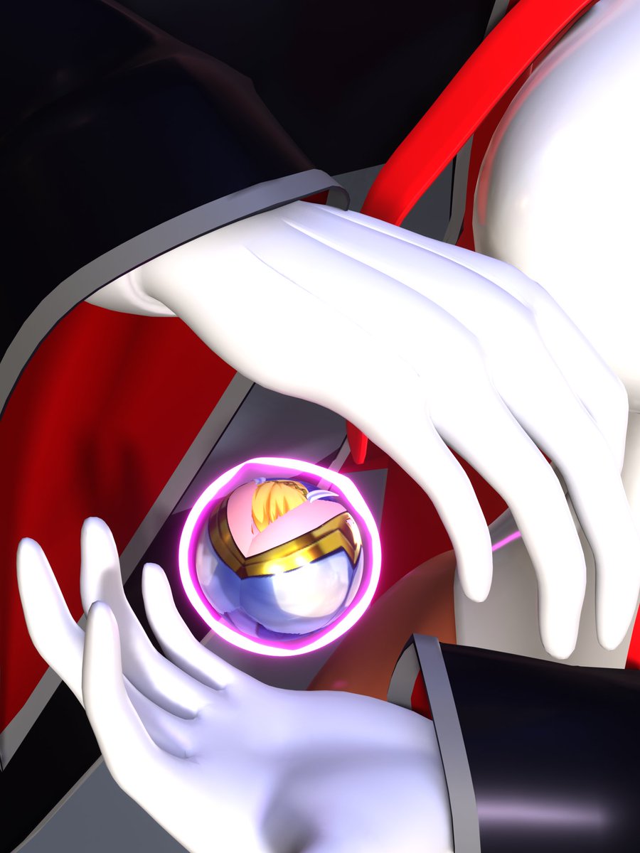 【簡易リメイク】バニ上　肉玉化（前方向版）[2/2]
前方向に曲げる肉玉化は圧縮過程がシンプルなので作る分には後ろ方向より楽だったりします。
背景のBBがデカい、と言うイメージなのでバニ上の方のサイズ感は1枚目で直径30cmぐらい、4枚目で直径14cmって所ですね。