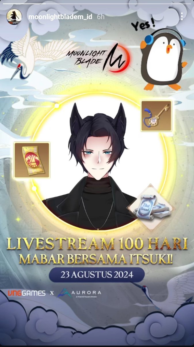 itsuki4R's tweet photo. Will be streaming at Official Moonlight Blade Mobile Facebook Fanspage!

https://t.co/SiCkA7nwBb https://t.co/Y0OqOz8HRb