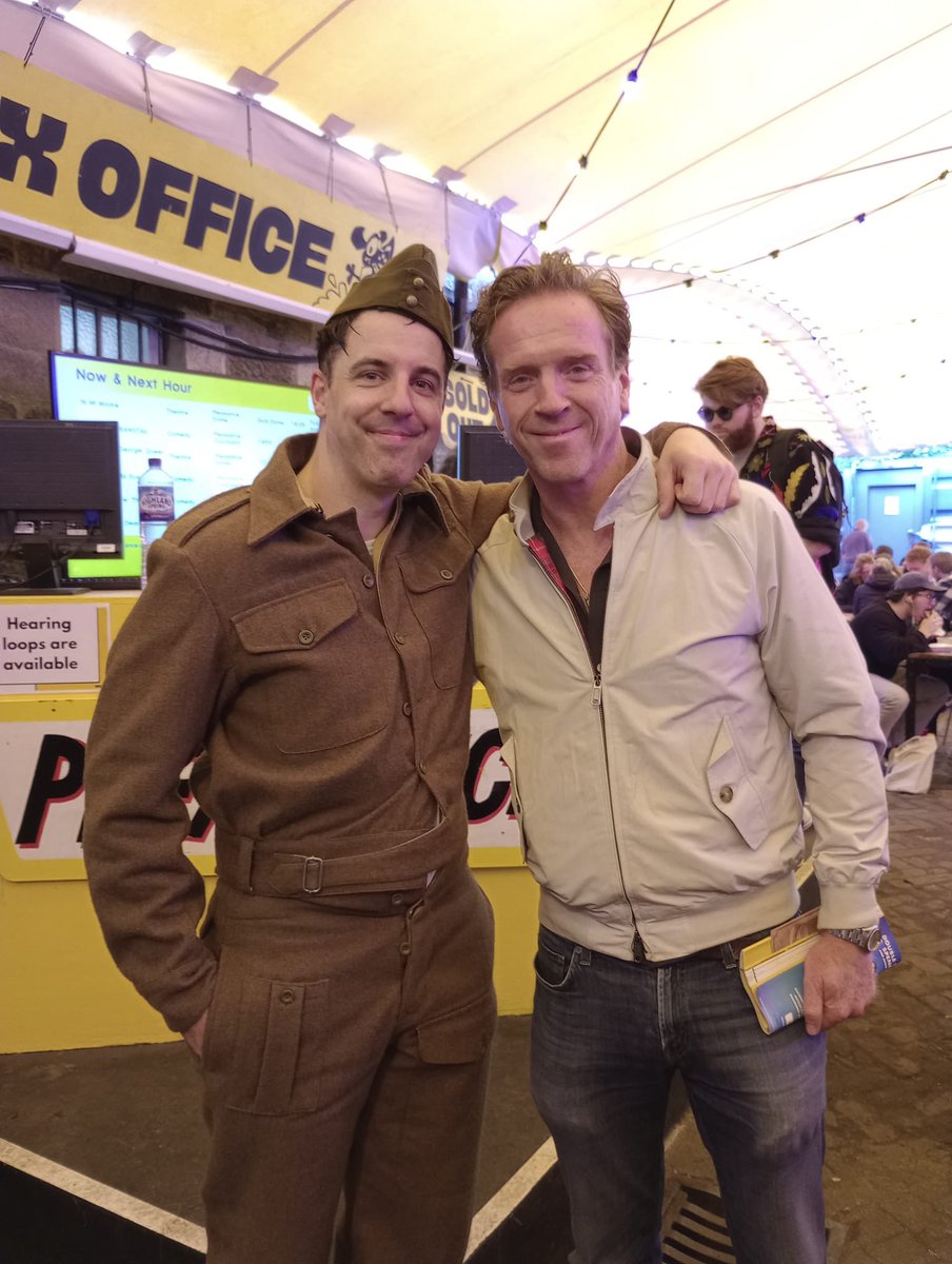 davidwbryan's tweet image. Thanks for coming to the show yesterday @lewis_damian. Didn’t see that coming! 🫡

#edfringe #edinburghfringe #edfringe2024 #edinburgh