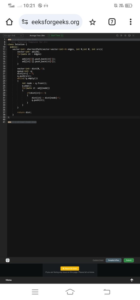 ZikraKh11327737's tweet photo. Day 29:
@geeksforgeeks
Successfully Solved POTD #gfg #geekstreak2024
#GeekStreakChallenge
#CodeEveryday #30DayCoding #Challenge https://t.co/epBZdANcyl