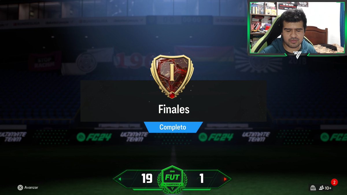 Samurray97's tweet image. Cerrando el FUT CHAMPIONS CON UN MERITORIO 19-1 PESE A SER EL FINAL DE FC 24, SE DISFRUTO
