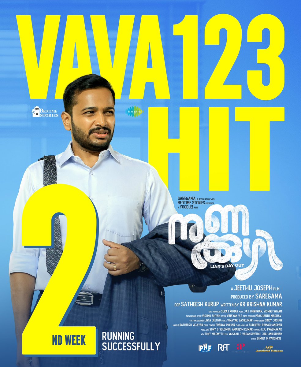 YoodleeFilms's tweet photo. From belly laughs to endless smiles, #Nunakkuzhi lighting up the screens successfully!

Book your tickets on #BookMyShow

https://t.co/n2GfCz8WLW

@jeethu4ever @basiljoseph25 @kkscreenplay #GraceAntony @saregamasouth @saregamaglobal @PharsFilms @FilmsRft @APIfilms #Nunakuzhi https://t.co/CXR5MaoNfT
