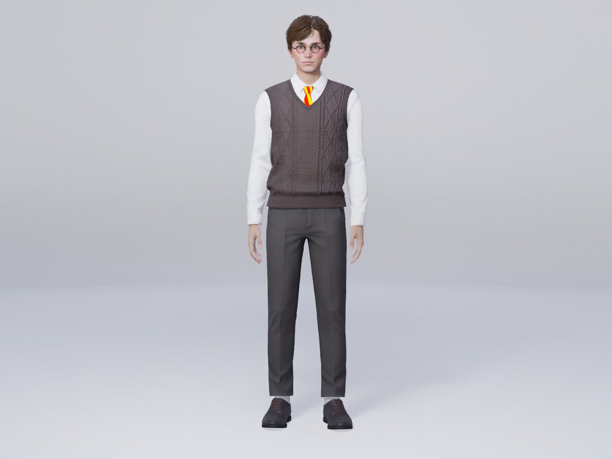 diazblos's tweet photo. As a huge Harry Potter fan, I couldn't help but do our Harry at the wonderful Inzoi, loving the experience !!😍❤️

#inzoi #CAZ #createazoi @PlayinZOI https://t.co/UcWfRQn7Lt