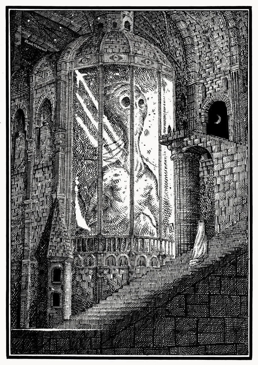 LadyVictoriart's tweet photo. 'The Guild Navigator'

based on Frank Herberts 'Dune' series https://t.co/zCni7mHmHr