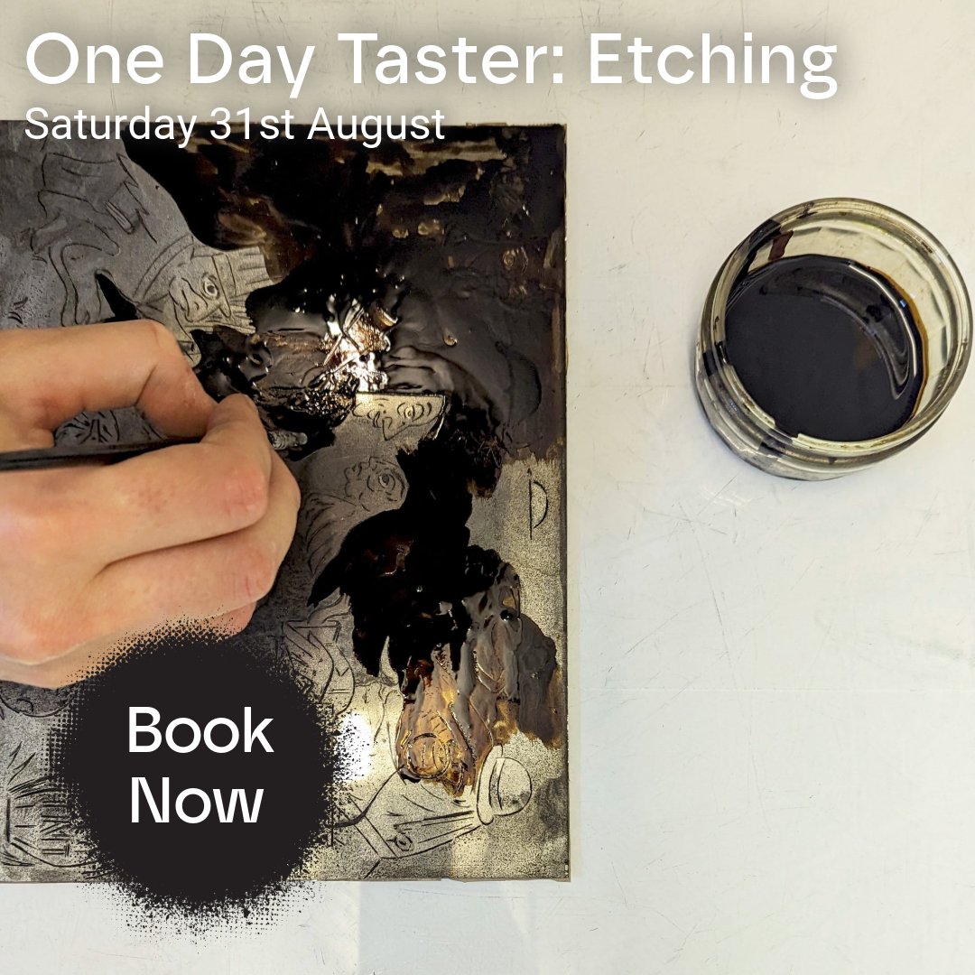Join us for this fun 1-day introductory taster in Etching with Frederic Morris RE, member of the Royal Society of Printmakers.

artacademy.ac.uk/course/one-day…

#Printmaking #Prints #Etching