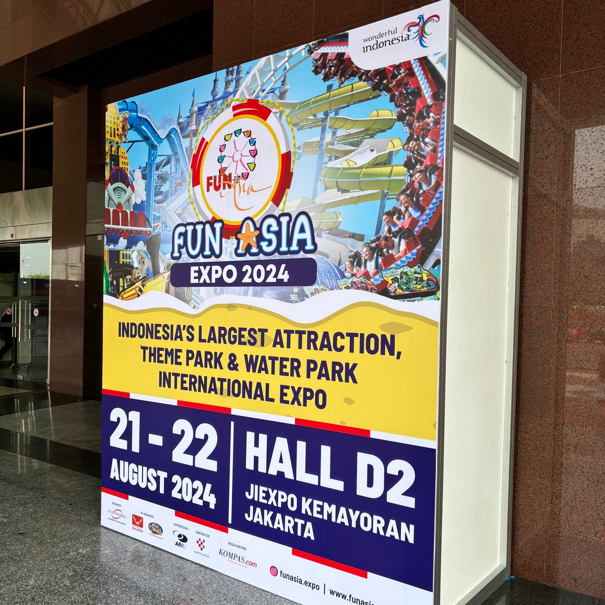 CsmlGroup's tweet photo. Finally We’re here!

We are ready for you, #funasiaexpo is now open! 👋
Visit us at 🎪 Booth No. - 10

Don’t miss this chance to discuss the future of bowling in action.

#csmlgroup  #funasiaexpo #bisnisindonesia
#peluangusaha #asiaexpo #brunswickbowling https://t.co/rEKHPsG2Os