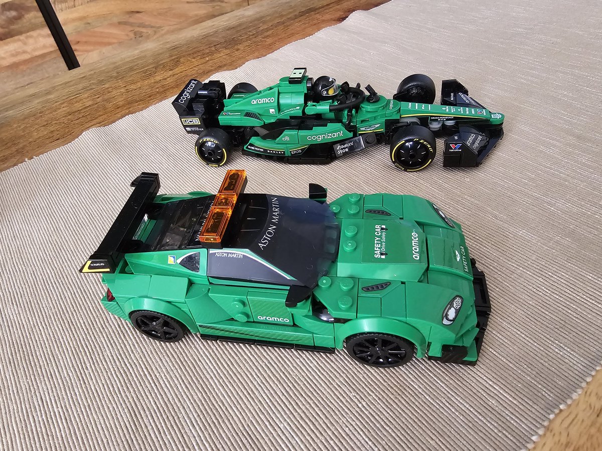 When you win a <a href="/LEGO_Group/">LEGO</a> competition with <a href="/AstonMartinF1/">Aston Martin Aramco F1 Team</a>! This is how you spend your time while they are on summer break! Thank you <a href="/AstonMartinF1/">Aston Martin Aramco F1 Team</a> !!! #lego #f1 #Formula1 #safetycar #nevertooold #verymindful #verythoughtful  #verydemure