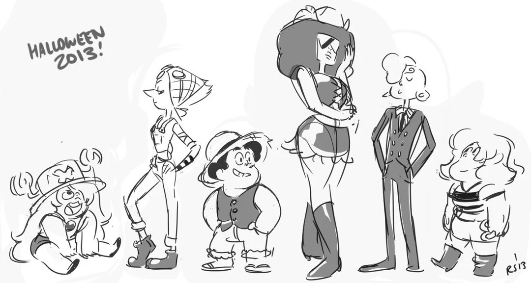remyx106's tweet photo. i cant believe one of su's main influences was one piece thats so cool rebecca sugar even drew this im gonna keep thinking about this https://t.co/gOvJObnN0t
