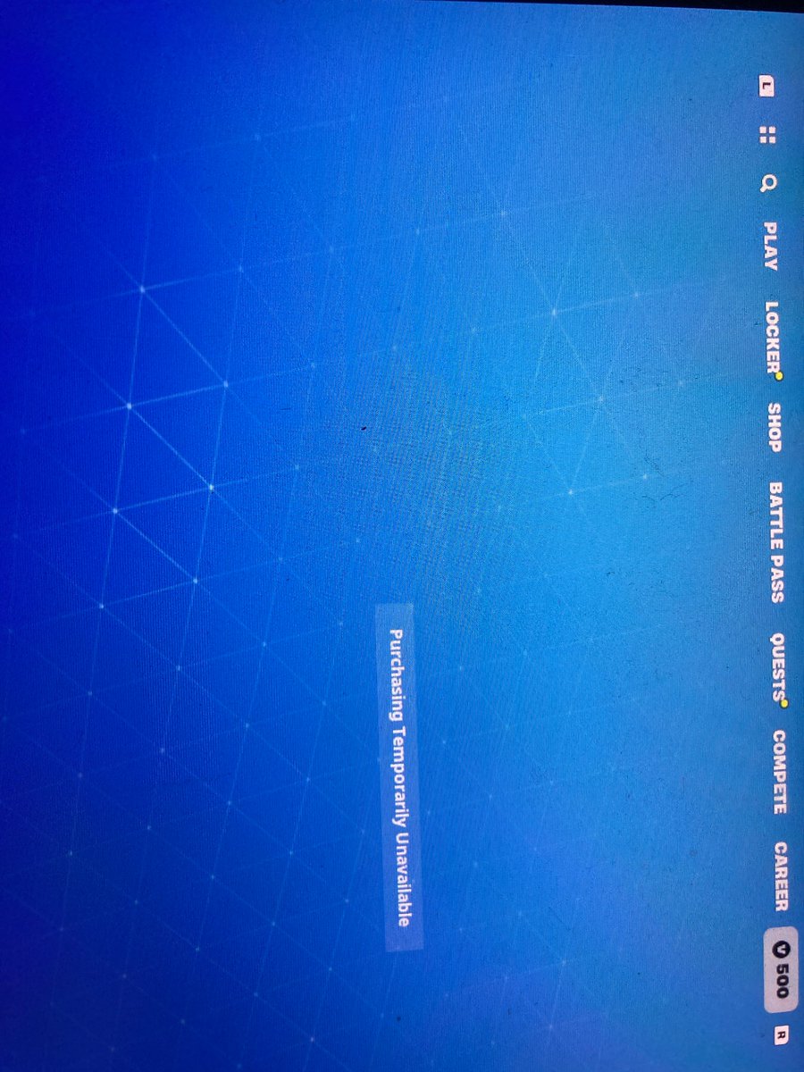 Fortnite0982's tweet photo. @FortniteStatus 
On the nintendo switch we cant buy vbucks https://t.co/ZLQOmMKsDi