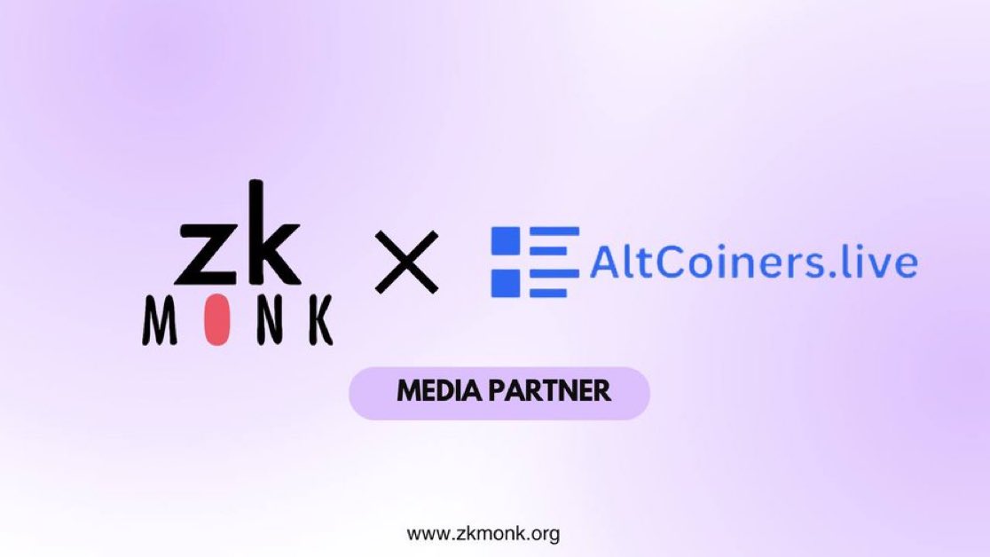 alt_coiners's tweet image. 🚀 Excited to announce our media partnership with @zk_monk!  

Together, we&apos;ll bring you top-tier insights and updates on the cutting-edge world of Zero-Knowledge tech. Stay tuned for more! 🔥 

#Altcoiners #ZKMonk #Blockchain #ZeroKnowledge #Web3