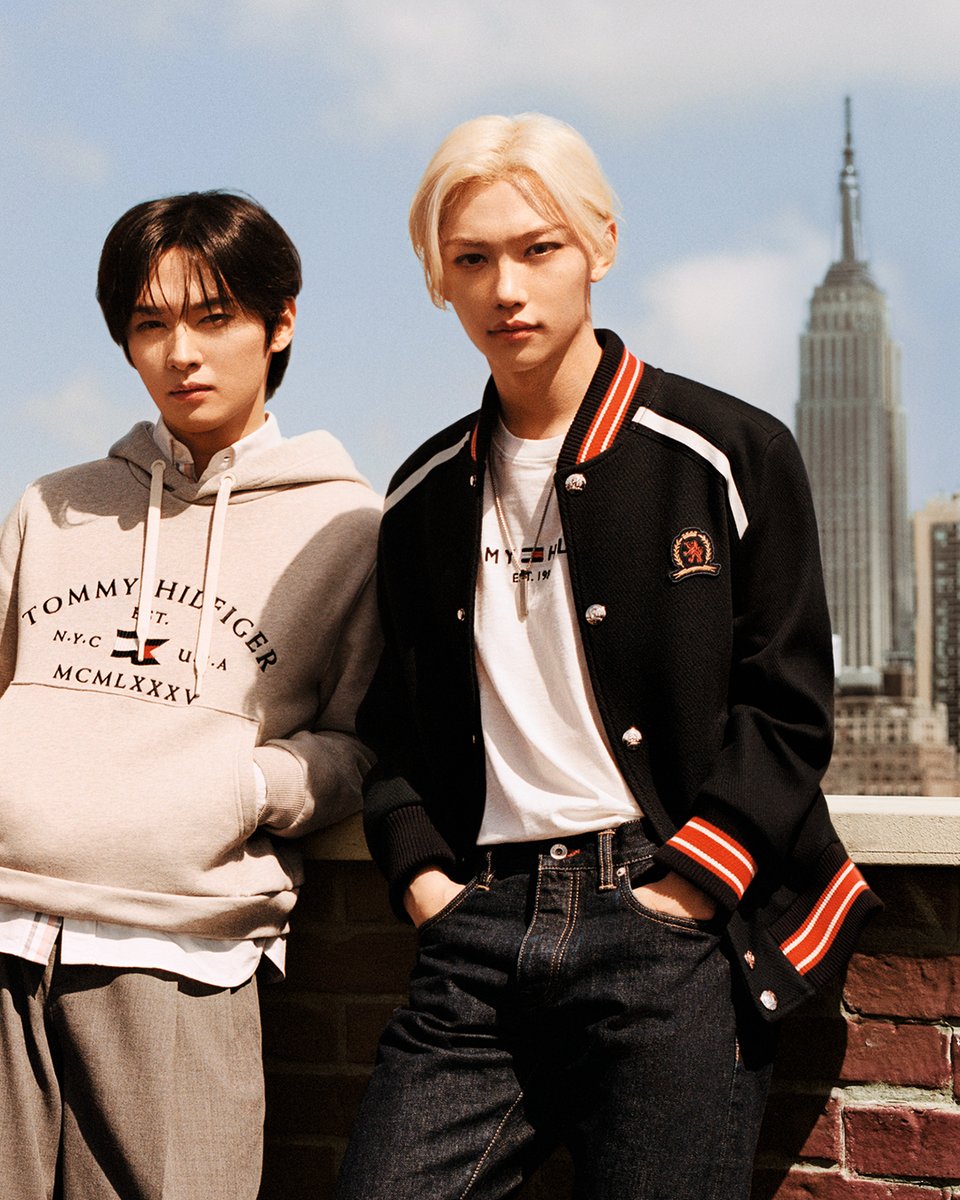 TommyHilfiger's tweet photo. Which outfit is your first pick? 

#TommyHilfiger #StrayKids https://t.co/2Knhl8XKnu
