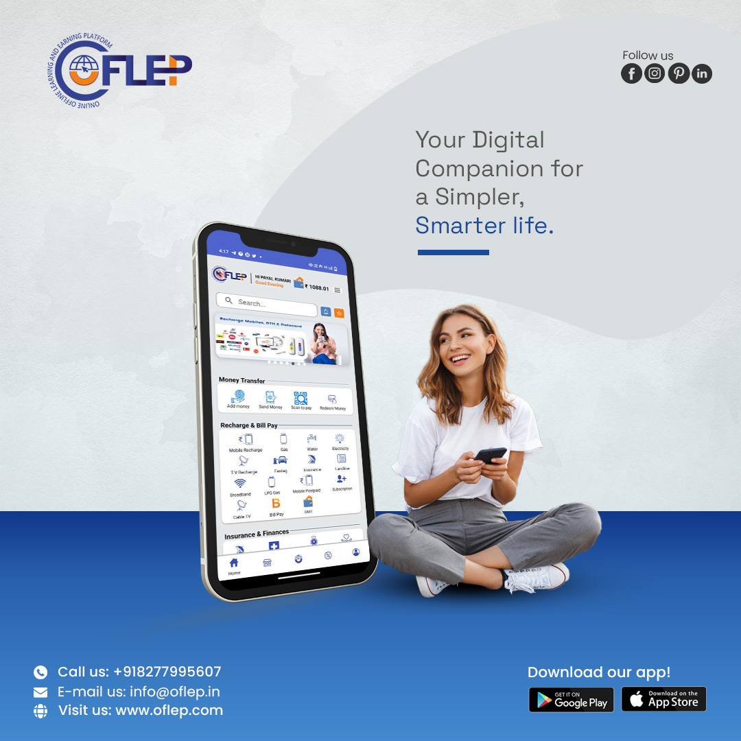 OFLEPofficial's tweet image. OFLEP App: Your go-to solution for a smarter, more convenient life. 
Enjoy seamless mobile recharges, bill payments, shopping, travel bookings, and earn cashback rewards—all in one powerful app.
Simplify your routine with OFLEP! 💰💳 
#SaveMoney #CashbackApp #oflep