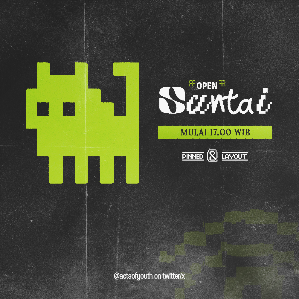 👁️ HELP REPOST/RETWEET THANKS!

yayoye akan open santai nanti sore :3
📅: mulai jam 17.00 WIB
📎: via DM
🎏: layout &amp; pinned

lebih lengkap ada di bawah ⬇️
t. #zonaba #zonauang #zonajajan