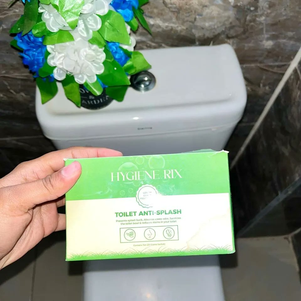 arigiene's tweet photo. Must have for every lady!! 
EXperience enhanced bathroom hygiene with Hygiene RIX's Toilet Anti-Splash: Eliminating splashback, absorbing odours, and keeping your toilet clean and fresh with every flush.
👉 Order now via our site #linkinbio or find us on Jumia. https://t.co/EDPNBzrC9b