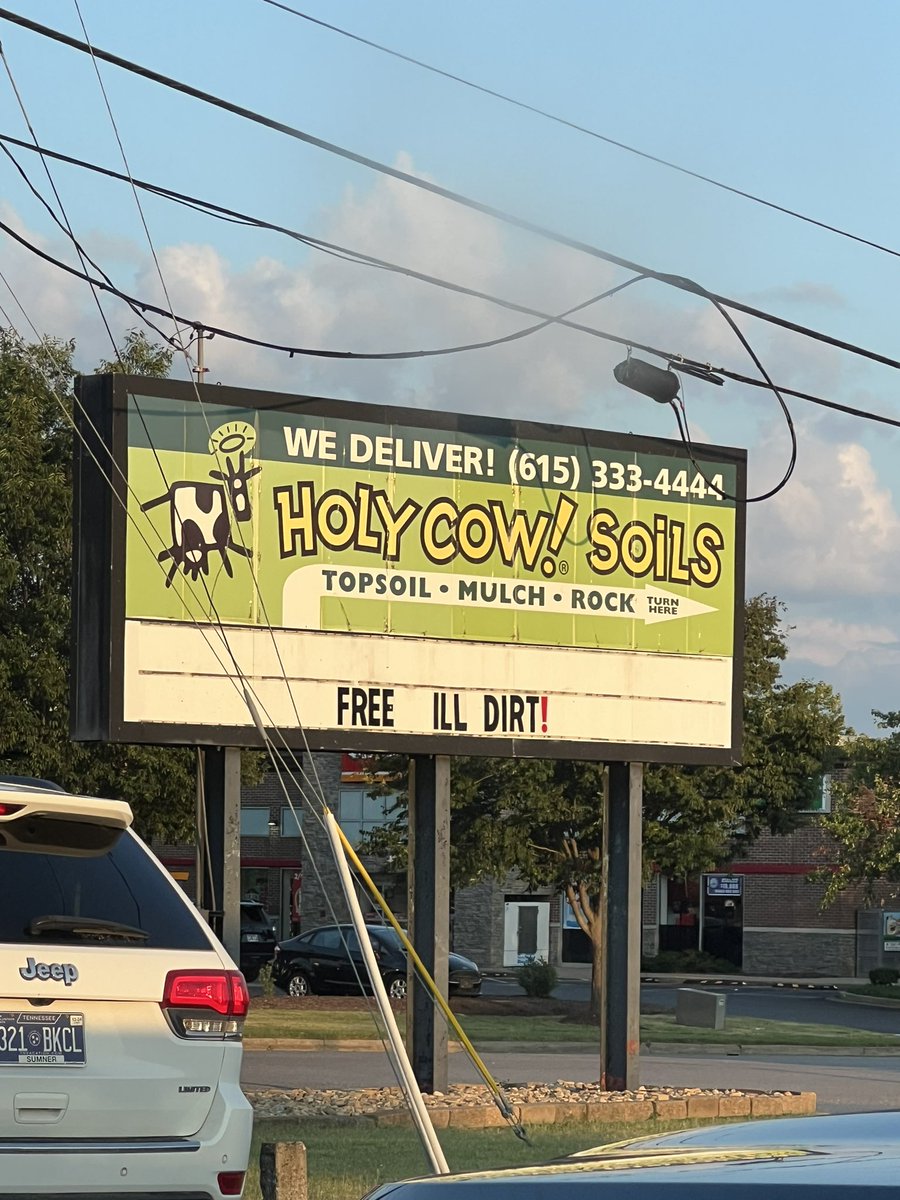 I’m sorry I’d rather pay for the healthy dirt. #illdirt #funnysigns