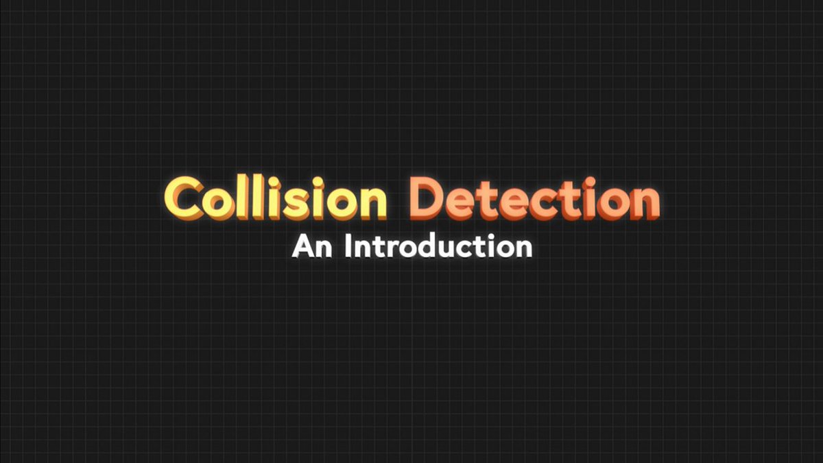 I introduce the topic of Collision Detection in my YouTube series.
youtu.be/KZJXb5AF6NM
#gamedev #indiedev #gamedevelopment #collisiondetection #gameengine #3dgameengine