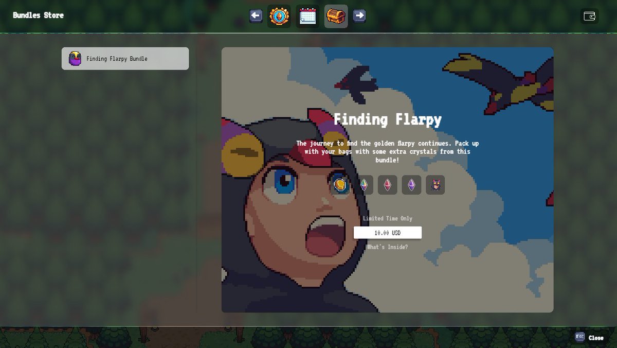 mythicguild's tweet photo. ๐จ Donโt Miss Out Again! ๐จ The Finding Flarpy Bundle is Live! ๐ฆ If you missed out on the Copybara bundle, hereโs your chance to grab something epic! #Spellborne #Gaming #SpellborneCreate #mythicguild https://t.co/aIOjNvi8Xl