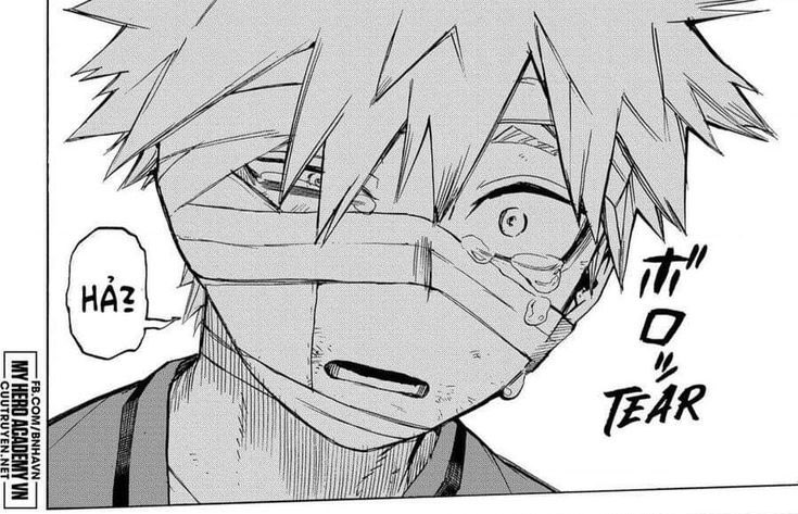 REKITOSHI's tweet photo. my roman empire is katsuki only crying around izuku not even after they got closer but the whole series https://t.co/4DcvxM26Qg