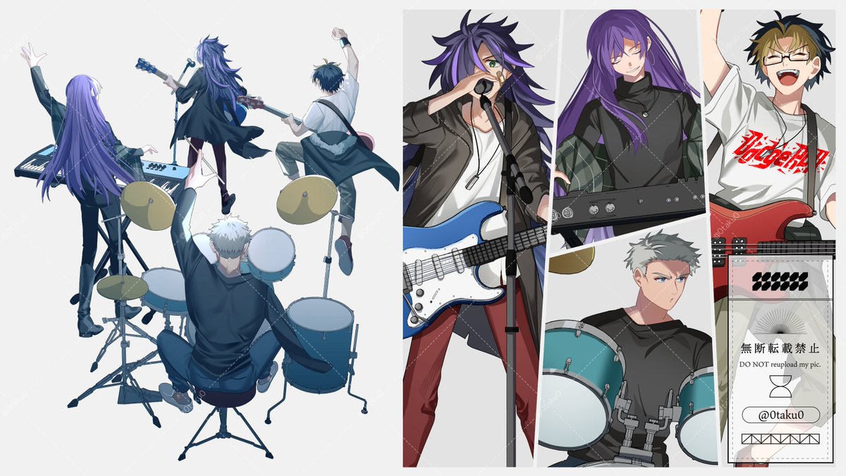 「むつー様 #mutuu24  のご依頼で、【MV】OverKill / Dodg」|たくみのイラスト