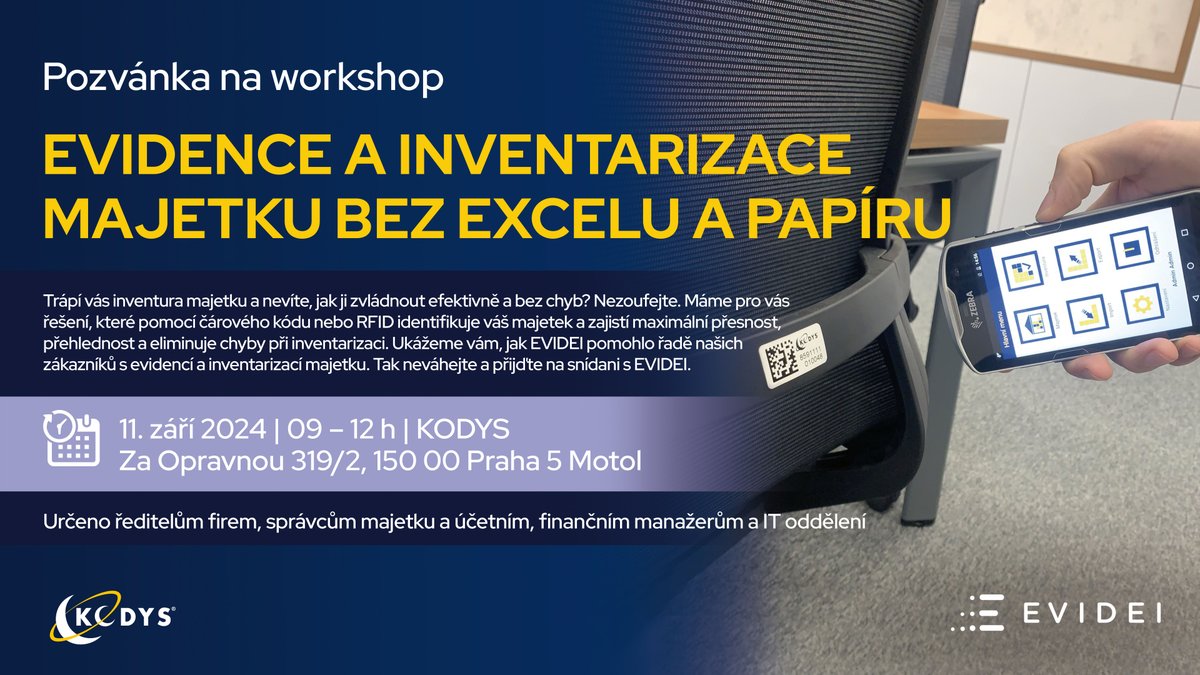 Kodys_sro's tweet photo. Pozvánka na business snídani s EVIDEI - https://t.co/edxjWeKtNQ https://t.co/SQ4oP40ZzQ