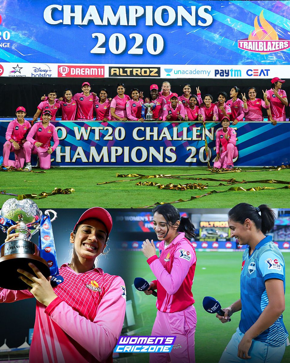 WomensCricZone's tweet photo. The last time Team India players were in UAE 🏆
#WT20Challenge https://t.co/zdDGt4lvyX
