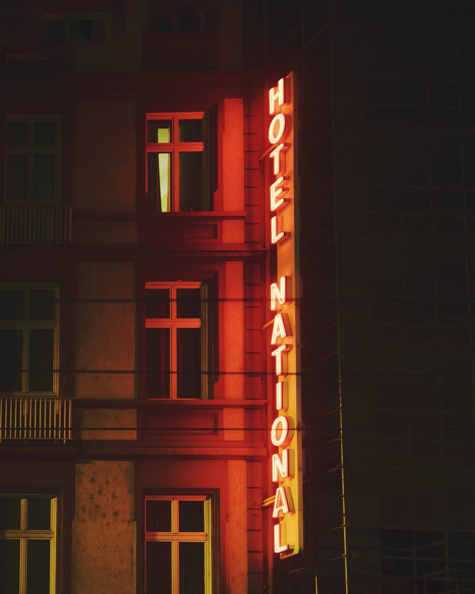 Good Morning Friends and happy Wednesday ☕️

IMHO we should have 3 lives
➡️one to stroll around and learn who we are
➡️one to build wealth
➡️one to enjoy and explore

---
"Hotel National" (info in comments)