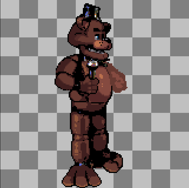 EPM341's tweet photo. Mugen sprite WIP
#FNAF #pixelart https://t.co/O0uSIRdlXi