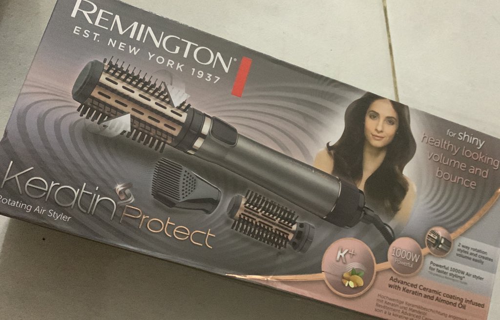starryline's tweet photo. wts remington keratin protect air styler, brand new, beli di official store oren garansi 2 tahun, 1jt gesss https://t.co/1afqt1n8I6