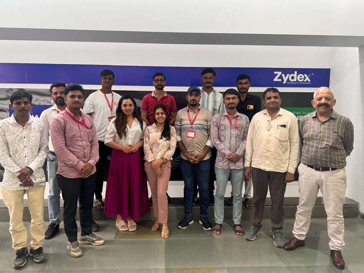 raajthakor73's tweet photo. Visited Zydex Industry Vadodara with Digi Sathi's team from Patan, Anand and Ahmedabad districts along with Shruti Chaturvedi  founder of India Action Project and her team,
Honored to meet Dr. Ajay Ranka, MD of Zydex Group, a distinguished industry leader. We discussed exciting https://t.co/7zfPA6xEDd