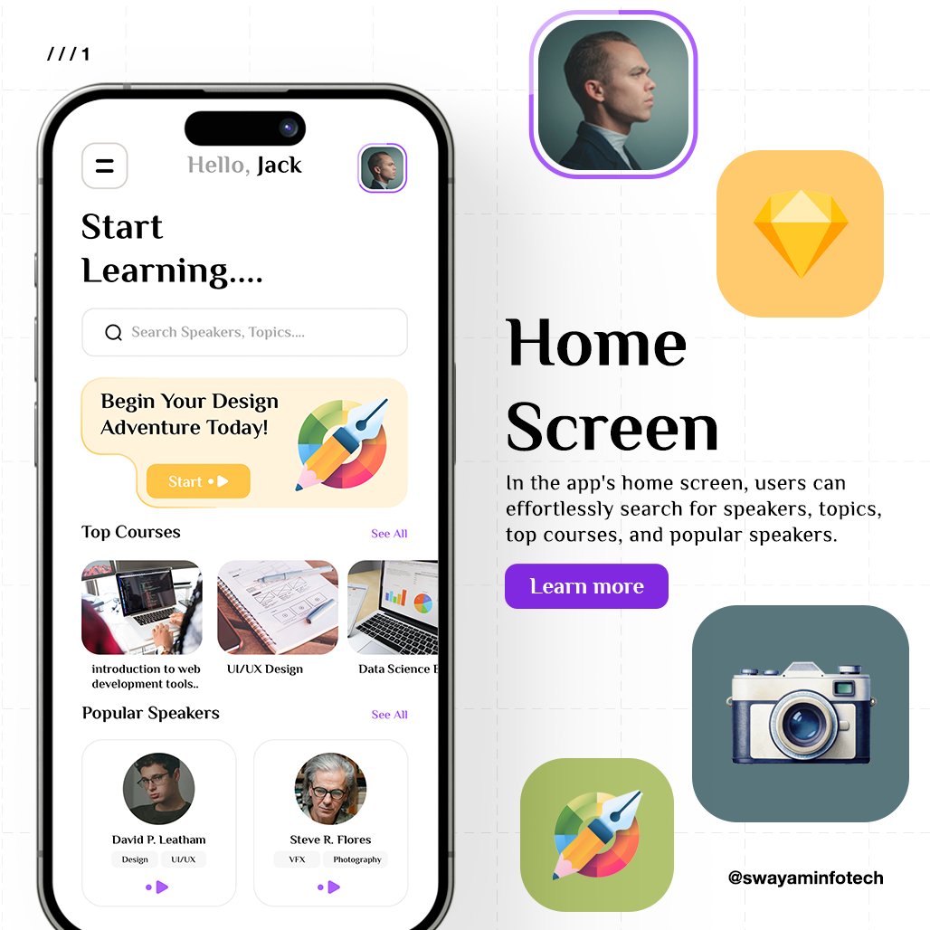 swayaminfotech's tweet image. Explore the power of online learning with our e-learning app. Introducing the Smart Learn Video Application—an innovative E-learning platform. Elevate your organization's educational experience.
. 
Visit: swayaminfotech.com/smart-learn-vi… 
. 
#elearningappdevelopment #elearningvideoapp
