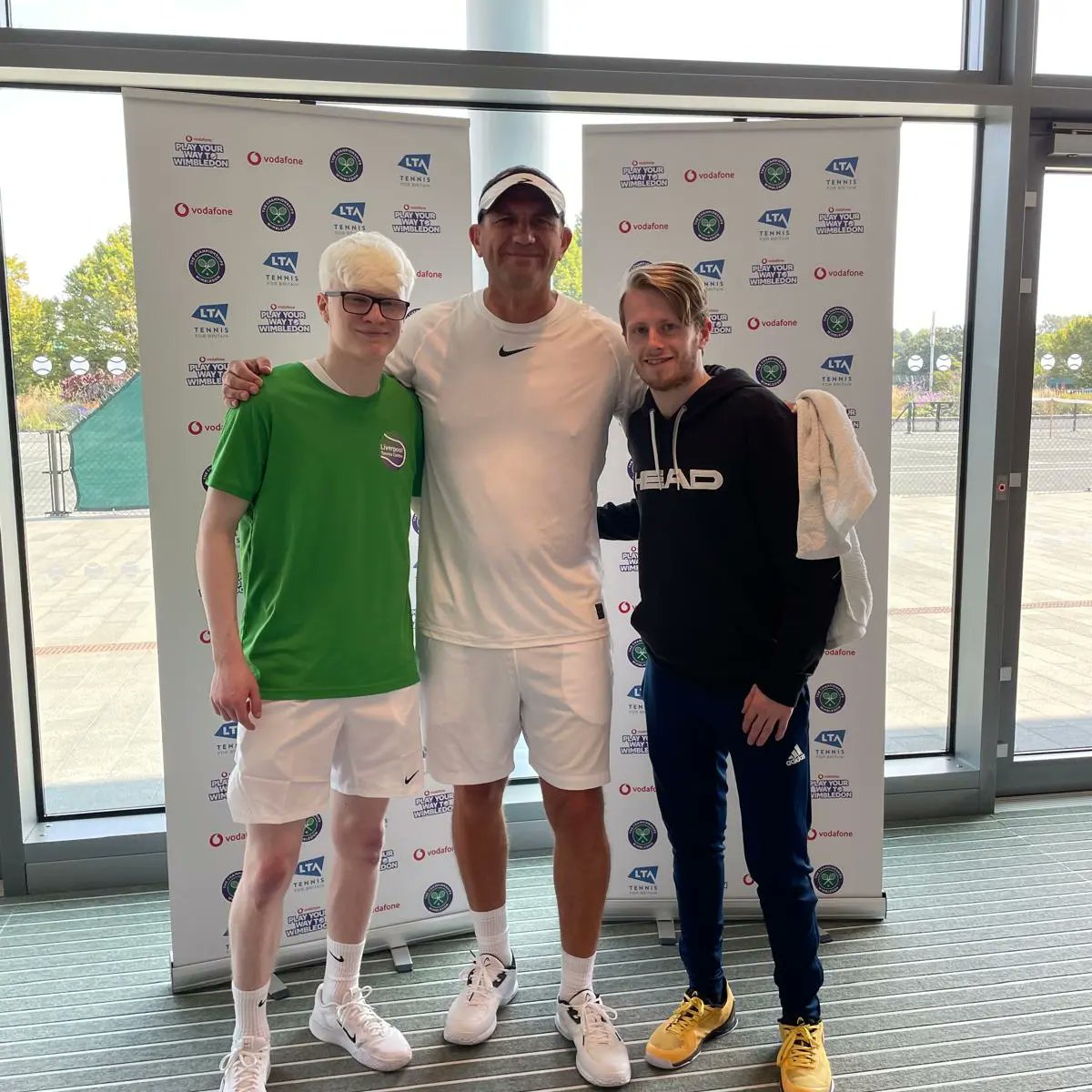 What an incredible weekend at SW19 for LTC's Neil Balmforth and Lucas McClay who met each other in the final of the Visually Impaired B3 category. It was a high quality match showcasing VI tennis at world class level. Congratulations to Neil who took the win 6-4 #wimbledon