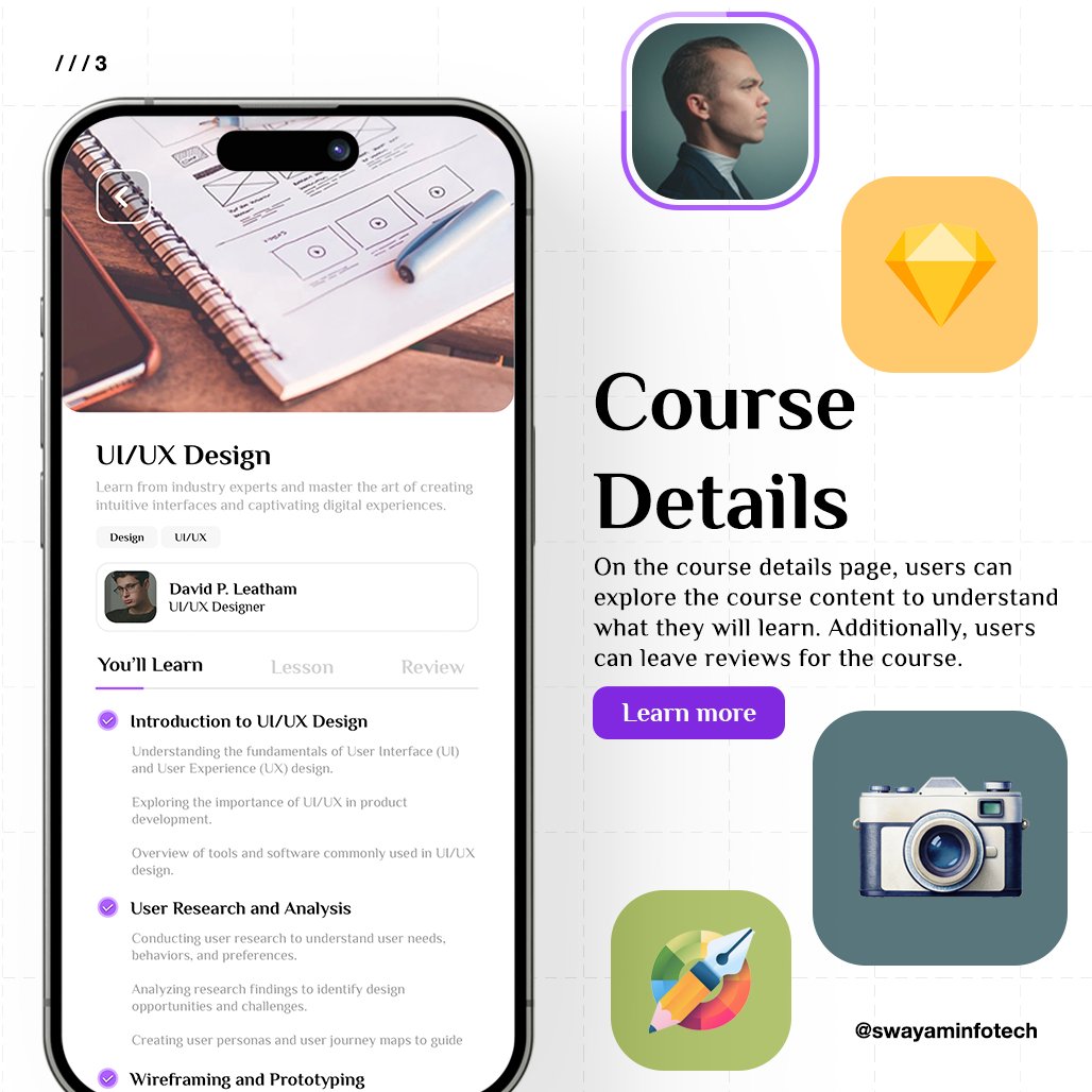 swayaminfotech's tweet image. Explore the power of online learning with our e-learning app. Introducing the Smart Learn Video Application—an innovative E-learning platform. Elevate your organization's educational experience.
. 
Visit: swayaminfotech.com/smart-learn-vi… 
. 
#elearningappdevelopment #elearningvideoapp