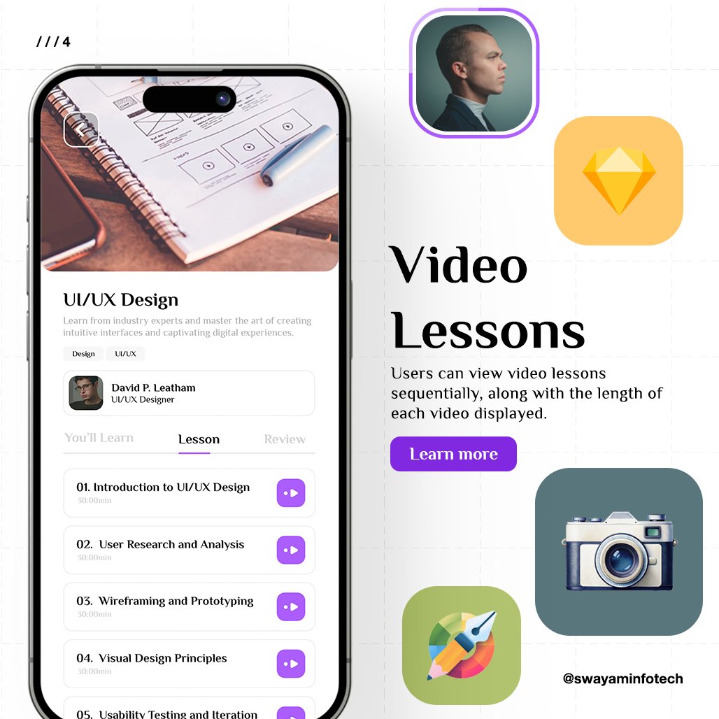 swayaminfotech's tweet image. Explore the power of online learning with our e-learning app. Introducing the Smart Learn Video Application—an innovative E-learning platform. Elevate your organization's educational experience.
. 
Visit: swayaminfotech.com/smart-learn-vi… 
. 
#elearningappdevelopment #elearningvideoapp