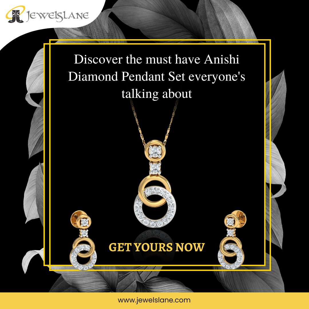 Jewelslaneshop's tweet image. Glam up your style with our Anishi Diamond Pendant Set – Delicate and Dazzling, Designed just for you.

Buy it at jewelslane.com/pendant-set/an…

.

.

.

.

.

#PendantSet #Pendant #Earrings #DiamondJewellery #GoldJewellery #Statement #Jewellery #Jewelslane