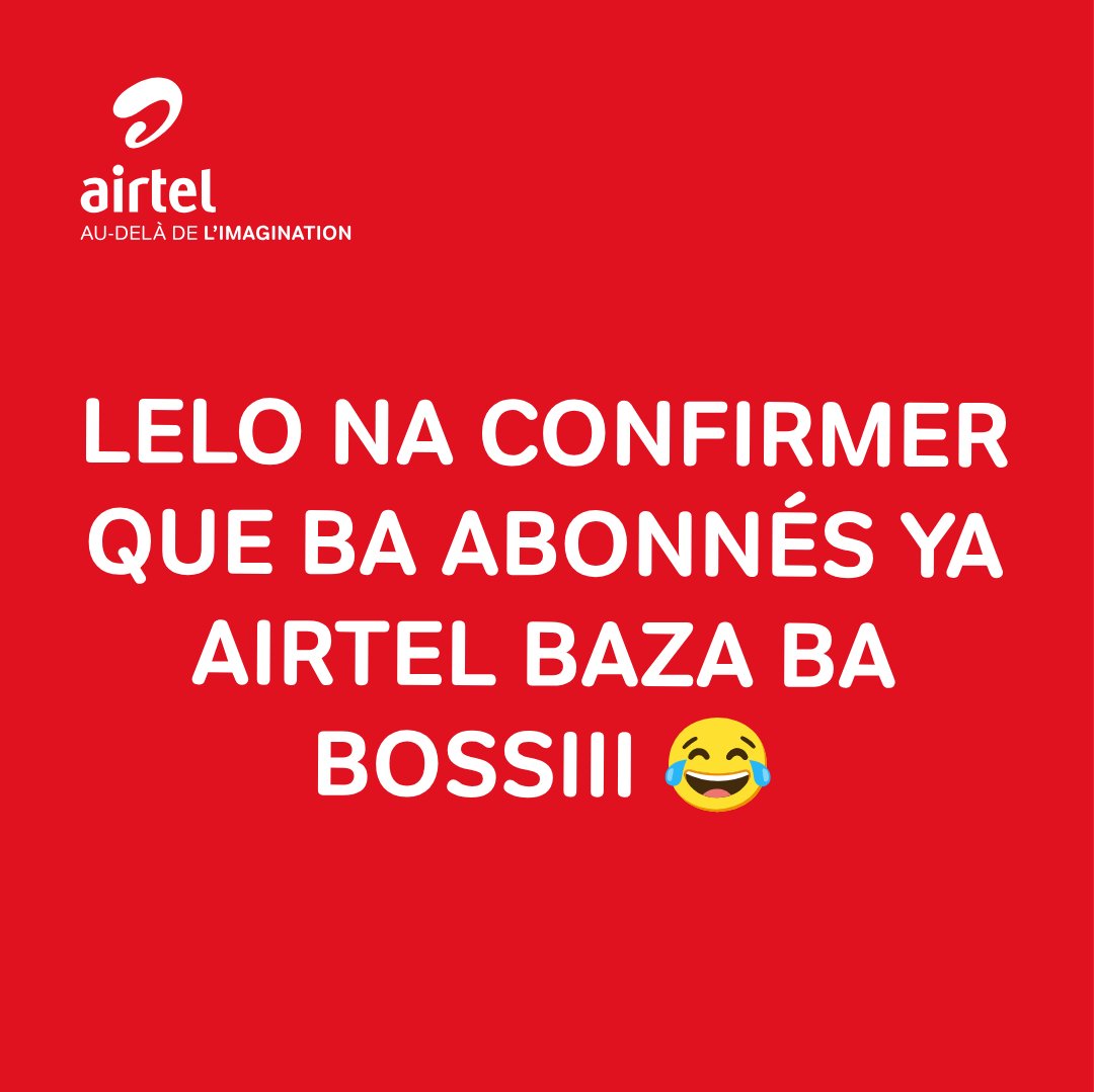 Airtel RDC tweet media