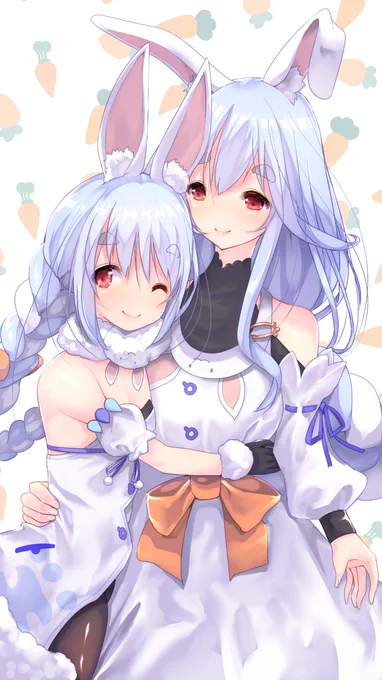今日はバニーの日なので再掲です#花騎士#オリジナル#ぺこらーと #バニーの日 
