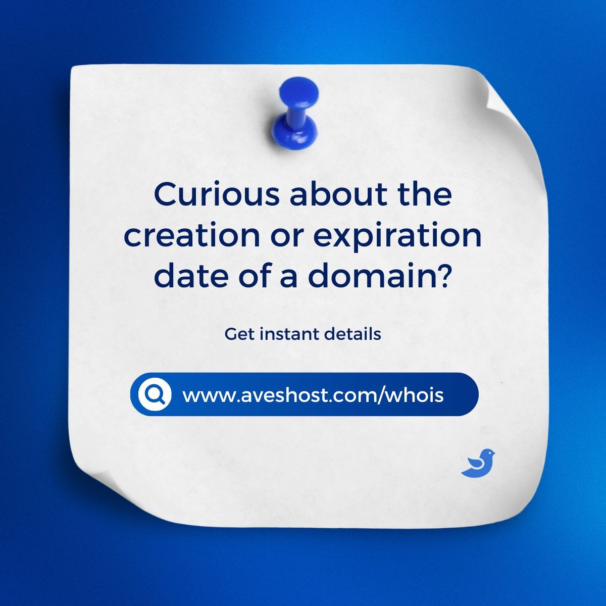 Aveshost's tweet image. Curious about the creation or expiration date of a domain? Use Aveshost’s WHOIS Lookup to get instant details. 
Check it out here: buff.ly/3yIQyeX  

#DomainCheck #WHOIS #DomainManagement #WHOISLookup #Aveshost