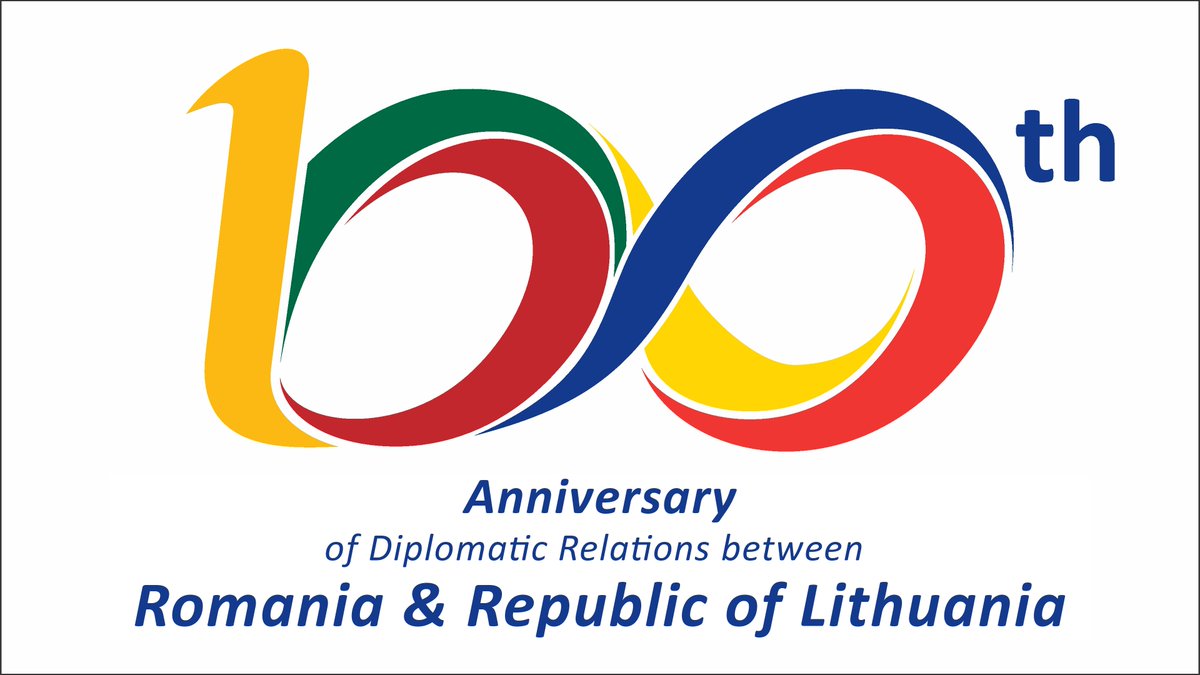 MAERomania's tweet photo. Celebrating today💯years of diplomatic relations with the Republic of Lithuania! Romania is firmly committed to further enhance 🇷🇴-🇱🇹 excellent ties &amp; our coordination within EU, NATO, regional formats, international fora and continue the support for 🇺🇦 &amp; 🇲🇩. @LithuaniaMFA https://t.co/ZBRjC61e0L