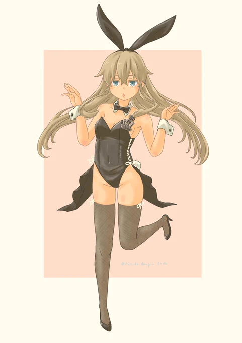 バニーの日駆逐艦②(ぜかまし) 