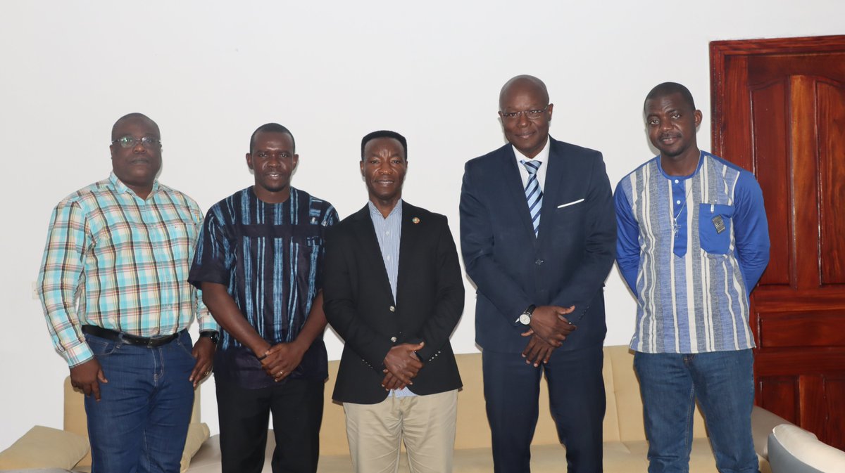 Had a productive meeting with the new <a href="/UNAIDS/">UNAIDS Global</a>  Country Director in Guinea, Michel KOUAKOU. 

We reaffirmed our strategic partnership and collaboration, our enduring commitment to contributing to ending inequalities in hard-to-reach communities in Guinea, and to supporting