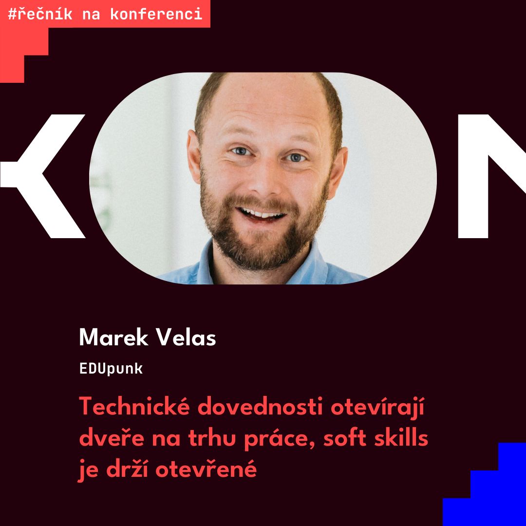 Jak můžou klíčové soft skills pomoct frontend vývojářům nejen přežít, ale i prosperovat na neustále se měnícím trhu práce? 🌱
Přijď si na #FrontKon poslechnout přednášku od <a href="/VelasMarek/">Marek VELAS</a> z <a href="/edupunkers/">Edupunkers</a>. Naučíš se, které soft skills mít, jak je rozvíjet a zvýraznit ve svém portfoliu.