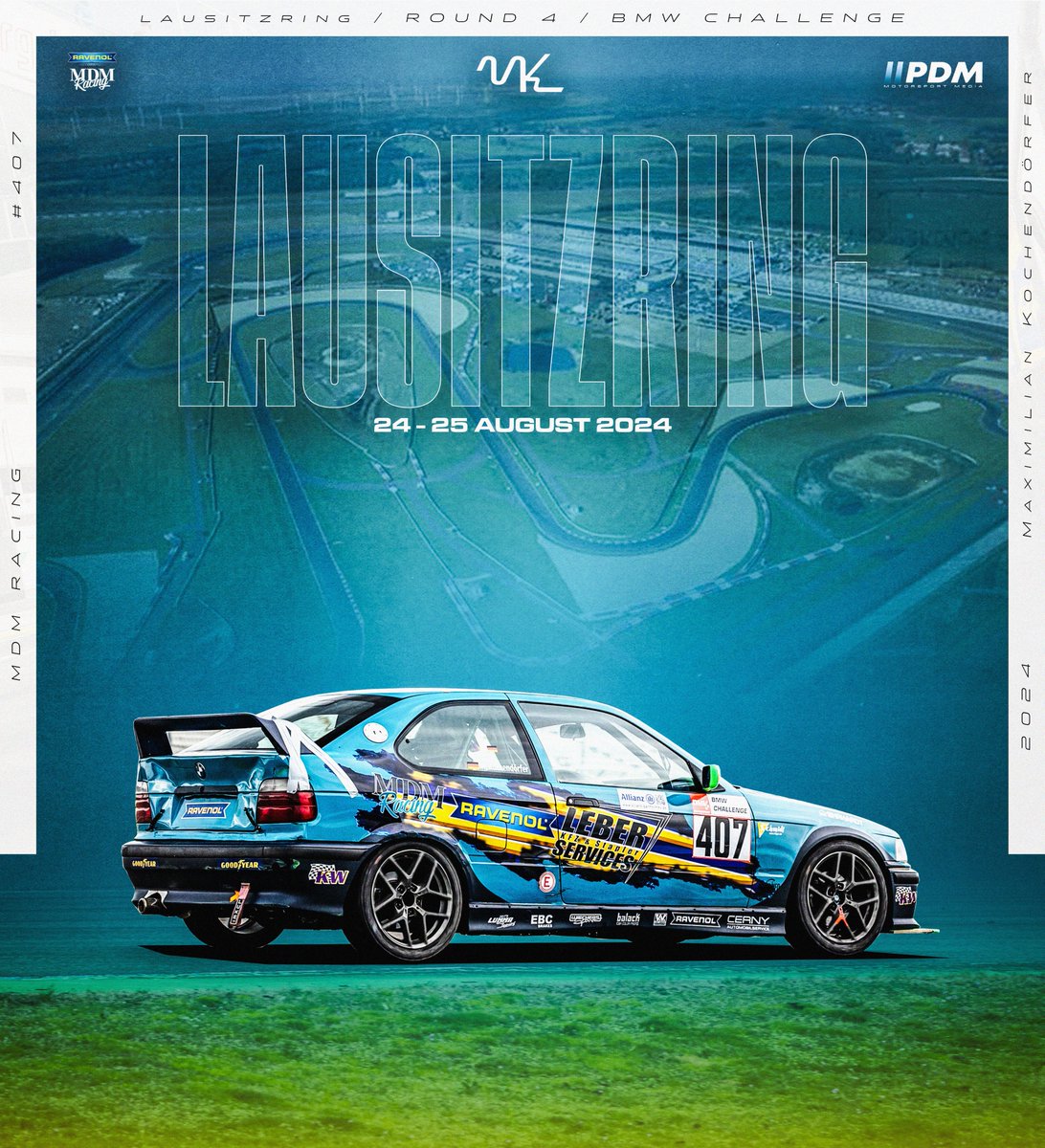 MKochendoerfer's tweet photo. R04 🇩🇪 Lausitzring
After 10 weeks, summer break is over and it’s finally race weekend again. Interesting track, first time driving at a roval.
Schedule (CEST)
FP, Fri: 17:00-17:30
Q, Sat: 09:00-09:20
R1, Sat: 11:45-12:10
R2, Sat: 18:25-18:50
#MK96
https://t.co/H26yxMDosi https://t.co/A1Ssry6Yts